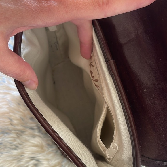 Boho Western Kaela Shoulder Bag Purse Bucket Bag Vegan Leather Grass Coastal - Picture 9 of 16